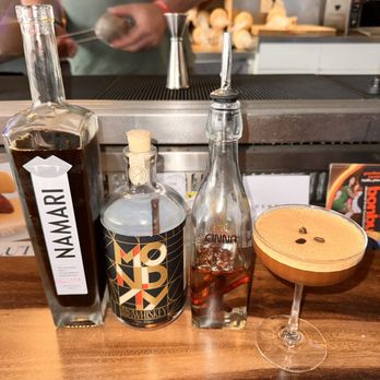 Ocean Beach Cafe - Non-Alcoholic Espresso Martini - Cafes Near Me - San Francisco, California