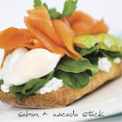 The Coffee Club - Salmon Stack.