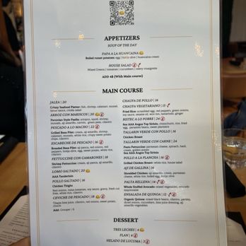 El Inka Toronto - Menu - Peruvian Near Me - Toronto, Ontario