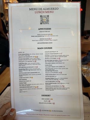 Menu photo 7 El Inka Toronto Toronto, ON