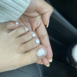 The polish was off by the time i got home. If you made an appointment with them, good luck getting sat on time.