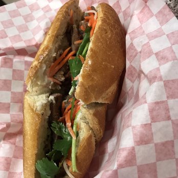 Pho Noodles - BBQ Pork bahn mi. This might just be my favorite thing they serve - Vietnamese Near Me - Phoenix, Arizona