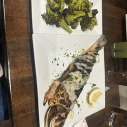 Char-Grilled Whole Mediterranean Bronzini Char-Grilled Whole Mediterranean Bronzini