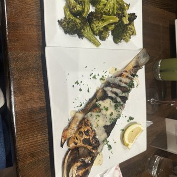 Nick’s Bistro - Char-Grilled Whole Mediterranean Bronzini - Greek Near Me - Forest Hills, New York Nick’s Bistro - Char-Grilled Whole Mediterranean Bronzini - Greek Near Me - Forest Hills, New York