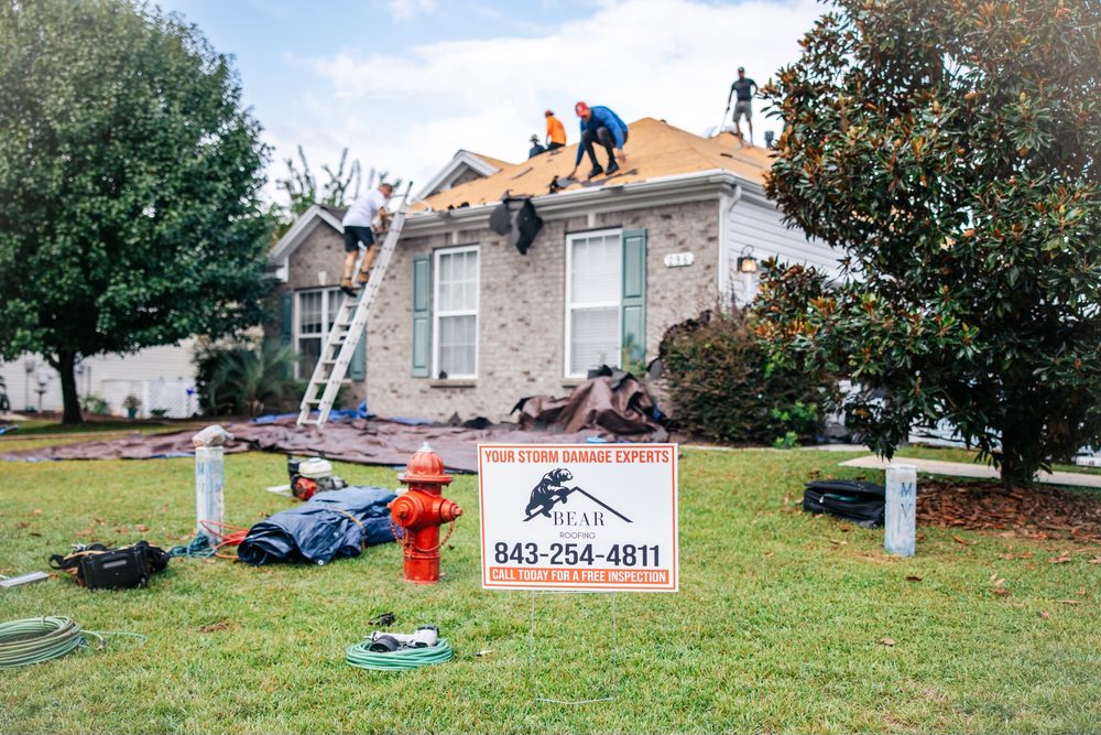 Slide of Bear Roofing