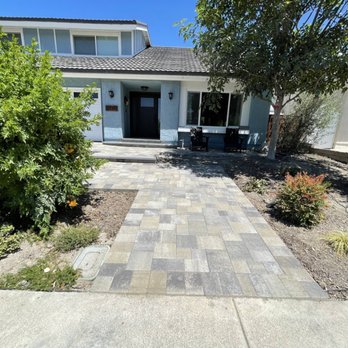 System Pavers - Walkway. - Masonry/Concrete Near Me - Orange, California