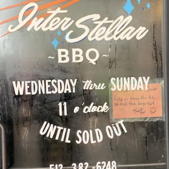 Interstellar BBQ - Barbeque Near Me - Austin, Texas Interstellar BBQ - Barbeque Near Me - Austin, Texas