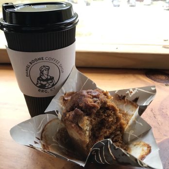 Daniel Boone Coffee Shop - Pumpkin cream cheese muffin - Coffee & Tea Near Me - Slade, Kentucky