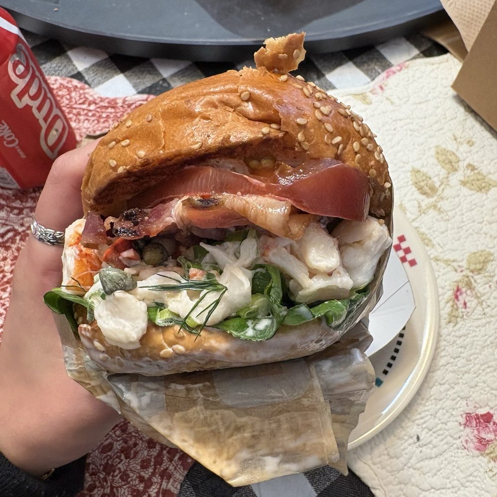 Seasonal lobster BLT Seasonal lobster BLT