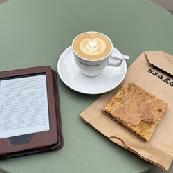 The Coffee Collective - Cappuccino (pastry is from shop down the street)