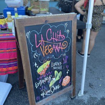 La Chia Vegana - Spotted the booth at the Lake Worth Dia de Los Muertos Festival - Cafes Near Me - Lake Worth Beach , Florida