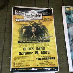 I twirled so much, I wanted to make sure I remembered the name of Sam's Town Point, so  I photographed this poster on its wall!