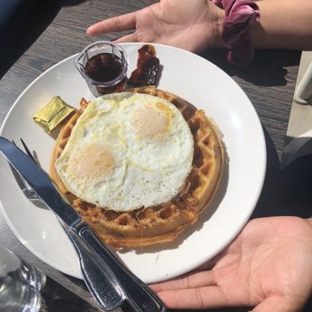 Cafe Murrayhill - Bacon Waffle 4/5 - Breakfast & Brunch Near Me - Beaverton, Oregon Cafe Murrayhill - Bacon Waffle 4/5 - Breakfast & Brunch Near Me - Beaverton, Oregon