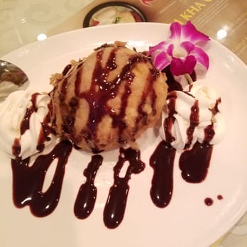 Siam Bistro - Fried ice cream. Omg. Will get again. Until then, I'll just dream about it. - Thai Near Me - Miami, Florida
