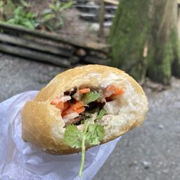 Bahn mi sandwich