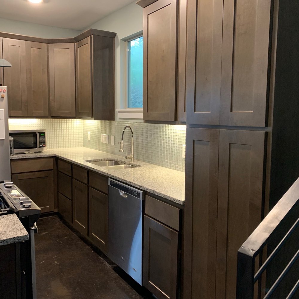 ATX Cabinet Refinishing - The before. - Refinishing Services Near Me