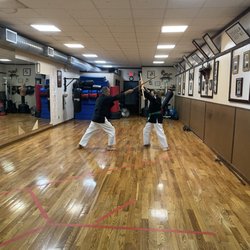 Seishinkan East Martial Arts - Training area inside school.