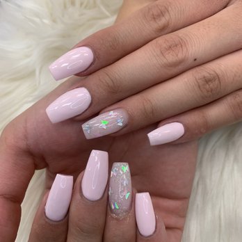 Haute Nails - Gel acrylic with - Nail Salons Near Me - Murrieta, California