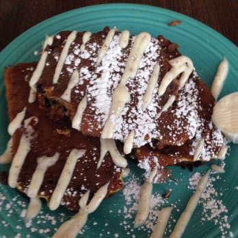 Mama Lor's Cafe - Triple berry bread French toast with almond drizzle. - Cafes Near Me - Webster, New York Mama Lor's Cafe - Triple berry bread French toast with almond drizzle. - Cafes Near Me - Webster, New York