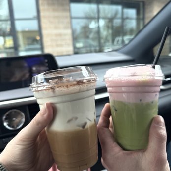 Presso Coffee - Tiramisu Latte and Pink Cloud Matcha - Coffee & Tea Near Me - Camas, Washington Presso Coffee - Tiramisu Latte and Pink Cloud Matcha - Coffee & Tea Near Me - Camas, Washington