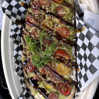 Skyluxx - fire roasted veggie toasted pita (no longer on the menu) - Coffee & Tea Near Me - Tempe, Arizona Skyluxx - fire roasted veggie toasted pita (no longer on the menu) - Coffee & Tea Near Me - Tempe, Arizona