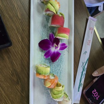 Umiya Sushi Mcallen - Rainbow roll - Sushi Bars Near Me - McAllen, Texas Umiya Sushi Mcallen - Rainbow roll - Sushi Bars Near Me - McAllen, Texas