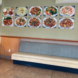 asian food displayed on the wall asian food displayed on the wall