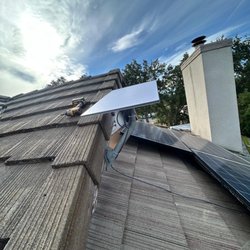 The Remo Group - Starlink 4X High Speed Low-Latency Internet Antenna Kit Installation.