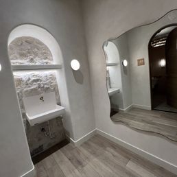 Bathroom hallway Bathroom hallway
