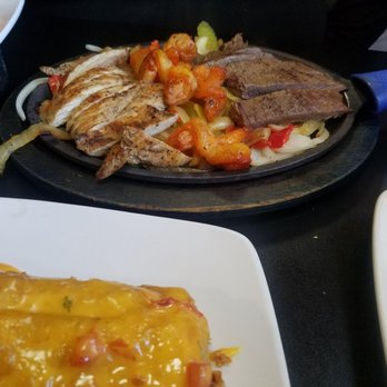 La Hacienda - Chicken Steak and Shrimp fajita Combo. - Mexican Near Me - Dover, Delaware La Hacienda - Chicken Steak and Shrimp fajita Combo. - Mexican Near Me - Dover, Delaware