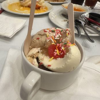 Serrano Buffet - 1/2 Moca & 1/2 Pineapple/Coconut delight. - Buffets Near Me - Highland, California Serrano Buffet - 1/2 Moca & 1/2 Pineapple/Coconut delight. - Buffets Near Me - Highland, California