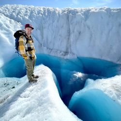 Kennicott Wilderness Guides - Blue pool on Root Glacier Day trips