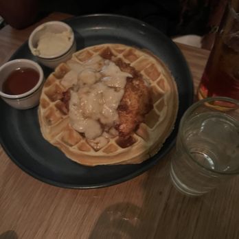 Dear Maud - chicken and waffles - Cocktail Bars Near Me - Hoboken, New Jersey Dear Maud - chicken and waffles - Cocktail Bars Near Me - Hoboken, New Jersey