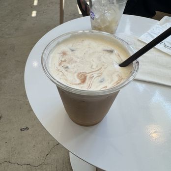 Ponto - Cream top iced coffee (already stirred. The cream is nice & thick on top when you get it). - Bakeries Near Me - Portland, Oregon Ponto - Cream top iced coffee (already stirred. The cream is nice & thick on top when you get it). - Bakeries Near Me - Portland, Oregon