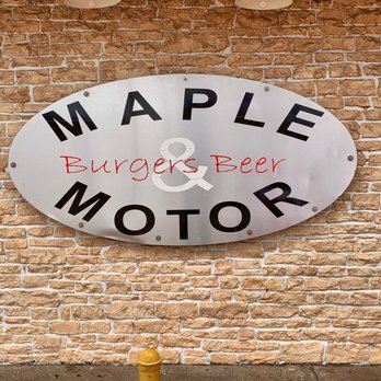 Maple and Motor - Can't miss the sign. - Burgers Near Me - Dallas, Texas Maple and Motor - Can't miss the sign. - Burgers Near Me - Dallas, Texas