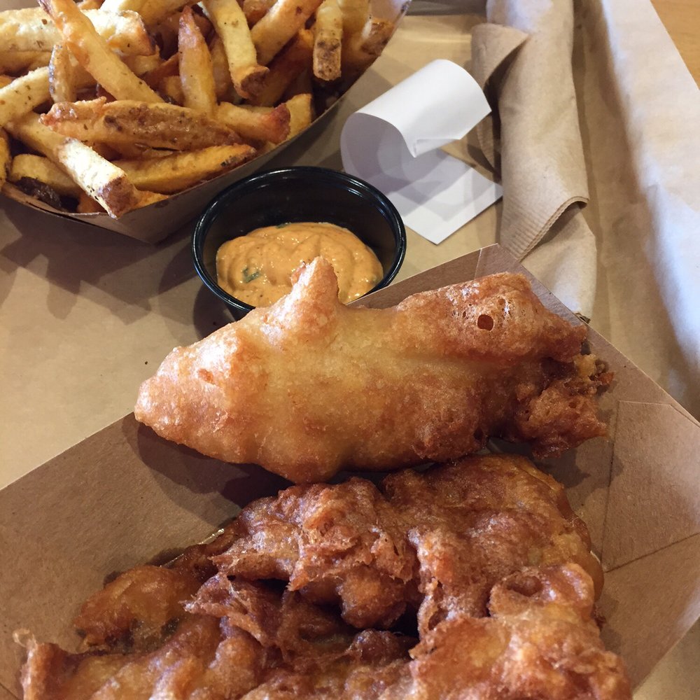 Dory Deli - Fish and chips with a banging remoulade - Delis Near Me - Newport Beach, California Dory Deli - Fish and chips with a banging remoulade - Delis Near Me - Newport Beach, California