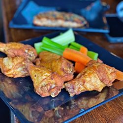 Grazing Here - 6 wings. Salmon.