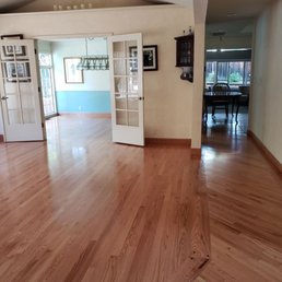 a kitchen and dining room