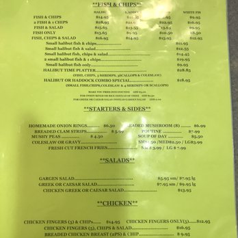 Halibut Time Fish And Chip - Fish & Chips Near Me - Whitby, Ontario