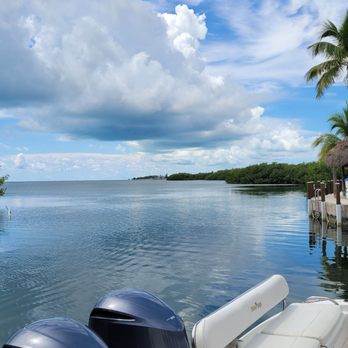 Geiger Key Marina - The view from the table. - Seafood Near Me - Key West, Florida Geiger Key Marina - The view from the table. - Seafood Near Me - Key West, Florida