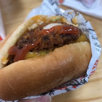 iniBurger - Chicken burger B'igi HOT HONEY CRISPY CHICKEN - Burgers Near Me - Fremont, California iniBurger - Chicken burger B'igi HOT HONEY CRISPY CHICKEN - Burgers Near Me - Fremont, California