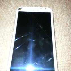 This is my phone AFTER the "completed" job. A crack appeared in top left corner within an hour. That was in an OTTER BOX case.