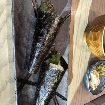 Akami Sushi - Blue crab hand rolls - Sushi Bars Near Me - Arcadia, California