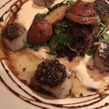 The Bobcat Cafe and Brewery - Scallops - Comfort Food Near Me - Bristol, Vermont