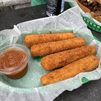 The Butchers Son - Mozz sticks. HUGE. SO tasty. - Salad Near Me - Berkeley, California