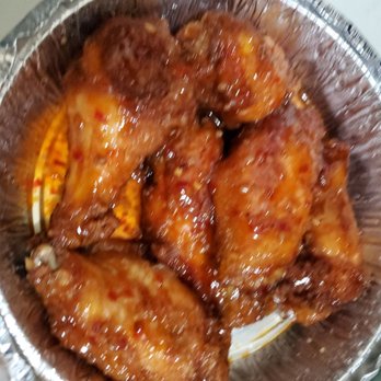 Golden Blue Bar & Restaurant - Sweet chili wings to open the tastebuds - Caribbean Near Me - Brooklyn, New York Golden Blue Bar & Restaurant - Sweet chili wings to open the tastebuds - Caribbean Near Me - Brooklyn, New York