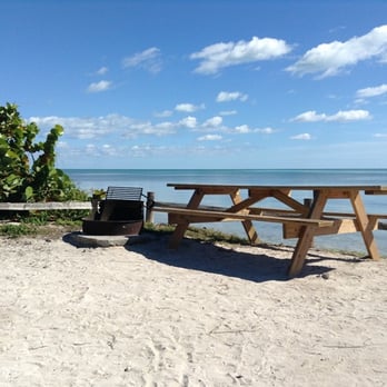 Long Key State Park - Campsite # 3.  There is no shade in this particular site until later in the afternoon.  This is a 2-person site - Parks Near Me - Layton, Florida