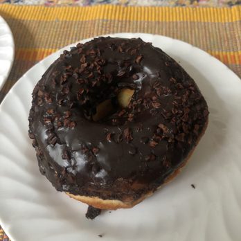 Super Nice Coffee and Bakery - Chocolate frosted donut - Coffee & Tea Near Me - New York, New York Super Nice Coffee and Bakery - Chocolate frosted donut - Coffee & Tea Near Me - New York, New York
