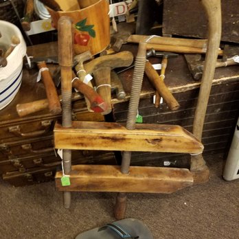 Stone Soup Antiques Gallery - My flip-flop is 12 inches, which means that clamp is a Beast! - Antiques Near Me - Ballston Spa, New York Stone Soup Antiques Gallery - My flip-flop is 12 inches, which means that clamp is a Beast! - Antiques Near Me - Ballston Spa, New York