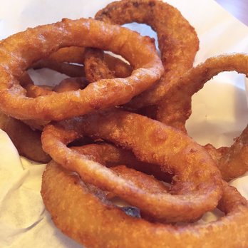 Maple and Motor - Beer-battered onion rings - Burgers Near Me - Dallas, Texas Maple and Motor - Beer-battered onion rings - Burgers Near Me - Dallas, Texas